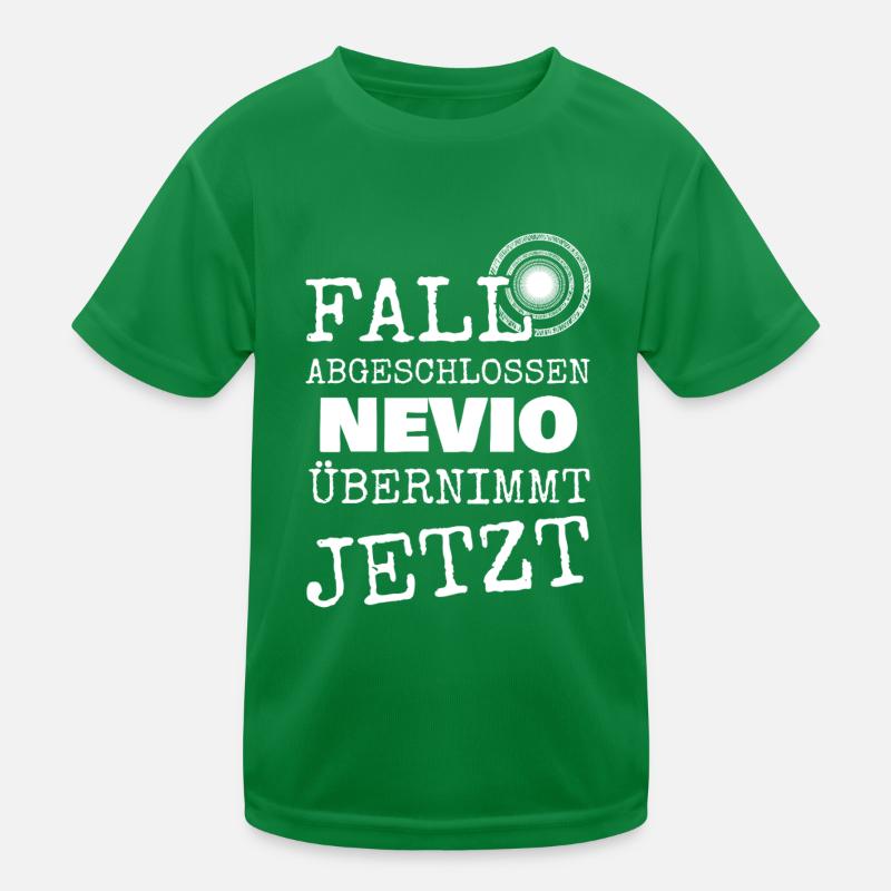 Geschenk für Nevio Kinder Funktions-T-Shirt