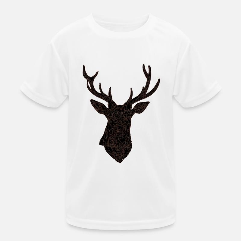 Deer Kids Functional T-Shirt