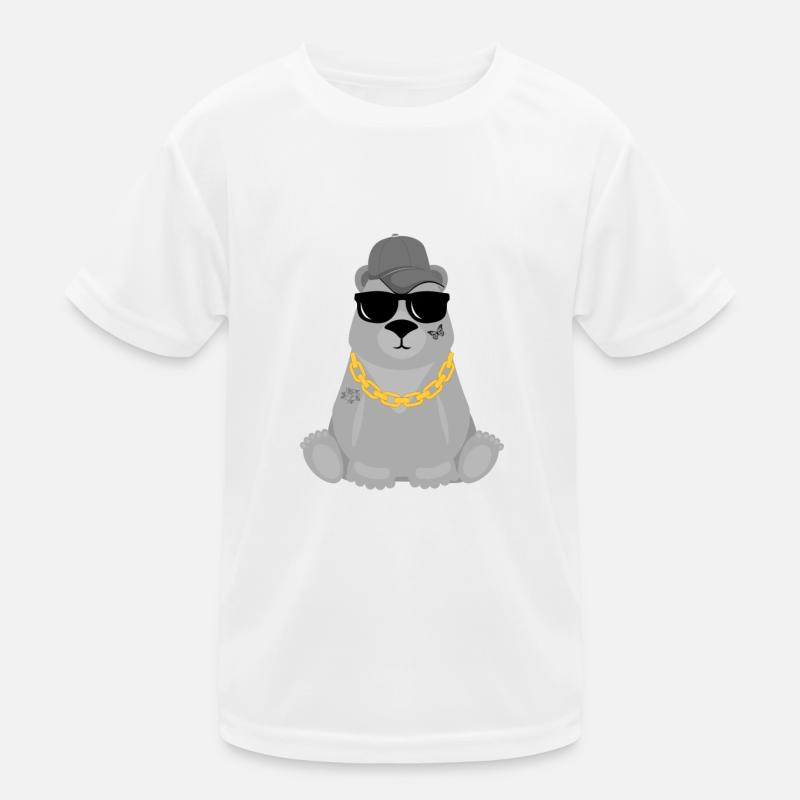 Cool Bear Kinder Funktions-T-Shirt