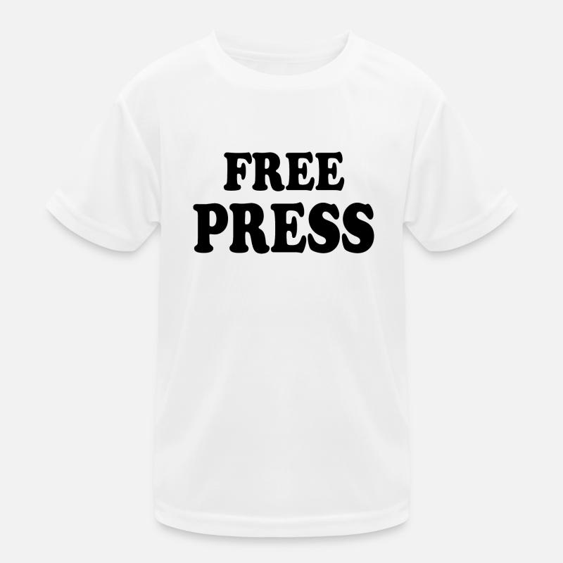 Free press T-shirt sport Enfant