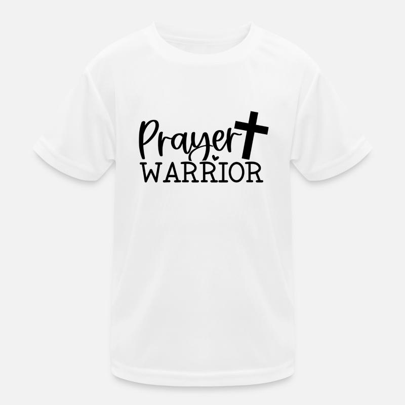 prayer warrior Kinder Funktions-T-Shirt