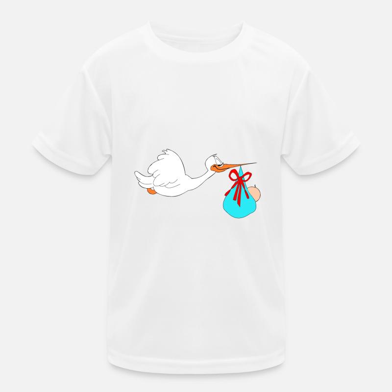 Stork apporte bébé T-shirt sport Enfant