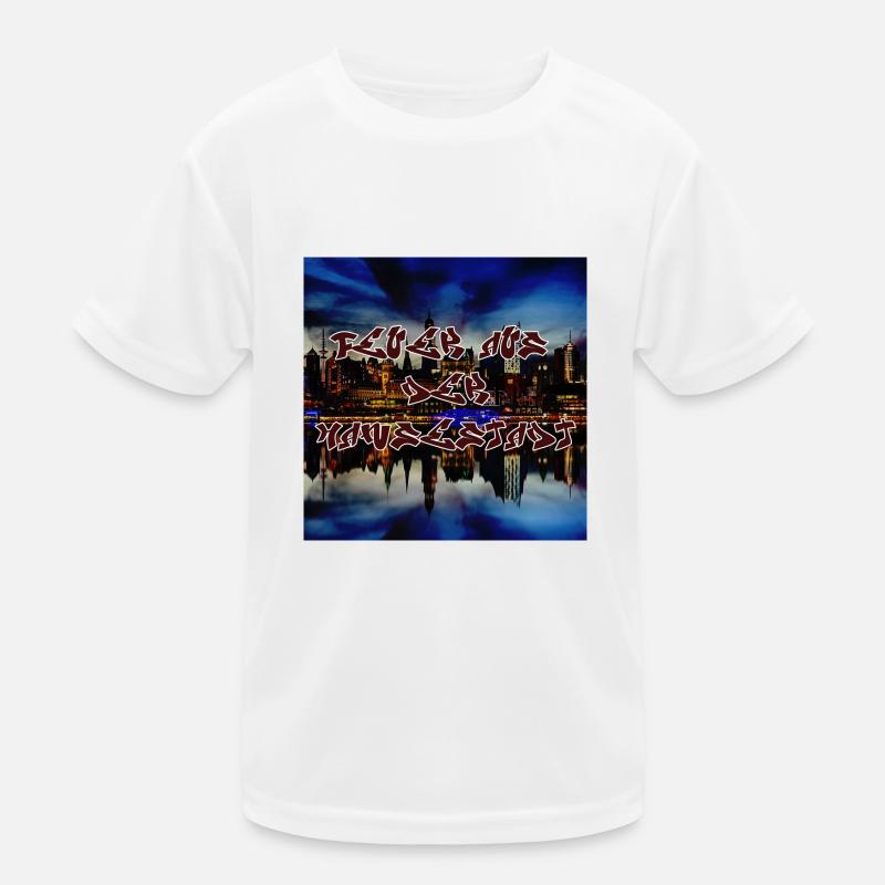 Fire from the Hanseatic city Kids Functional T-Shirt