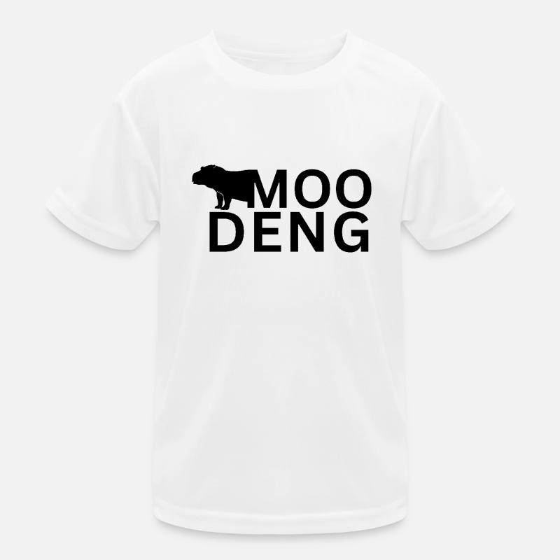 Moo Deng Hippo Kinder Funktions-T-Shirt