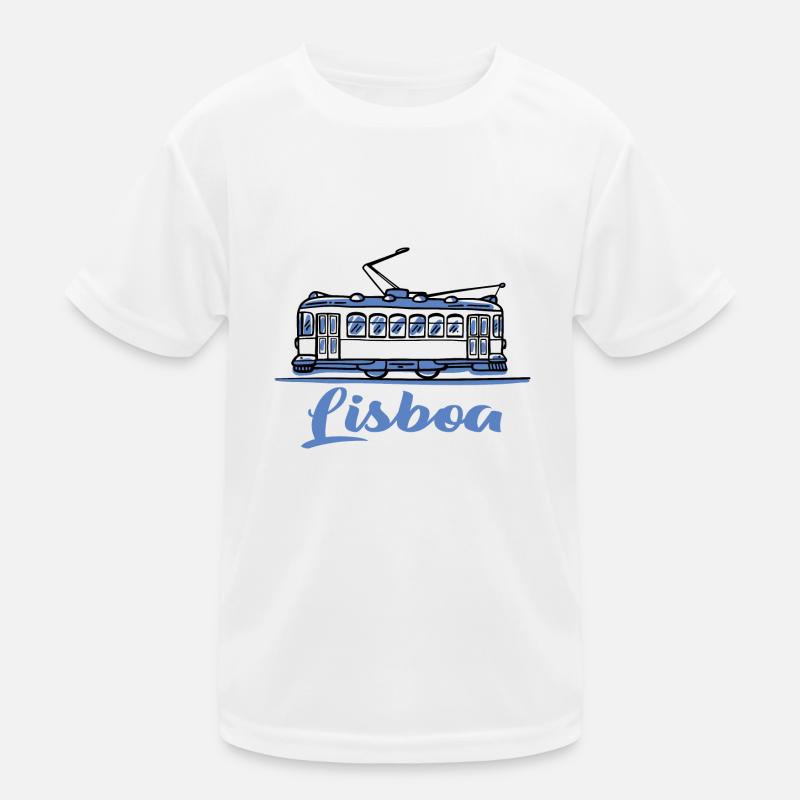Lisbon - Lisboa Kids Functional T-Shirt