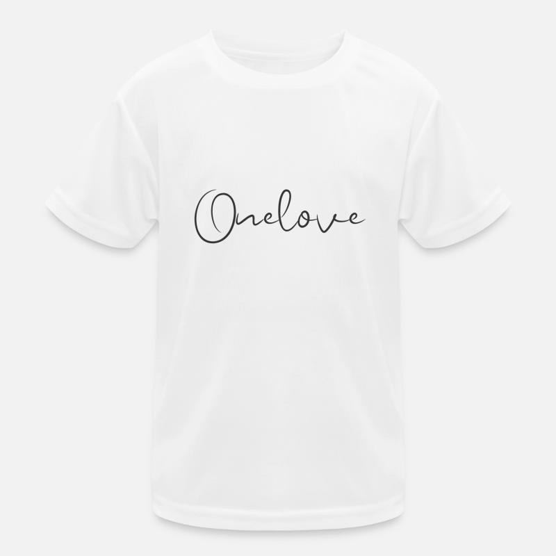 OneLove Gris T-shirt sport Enfant