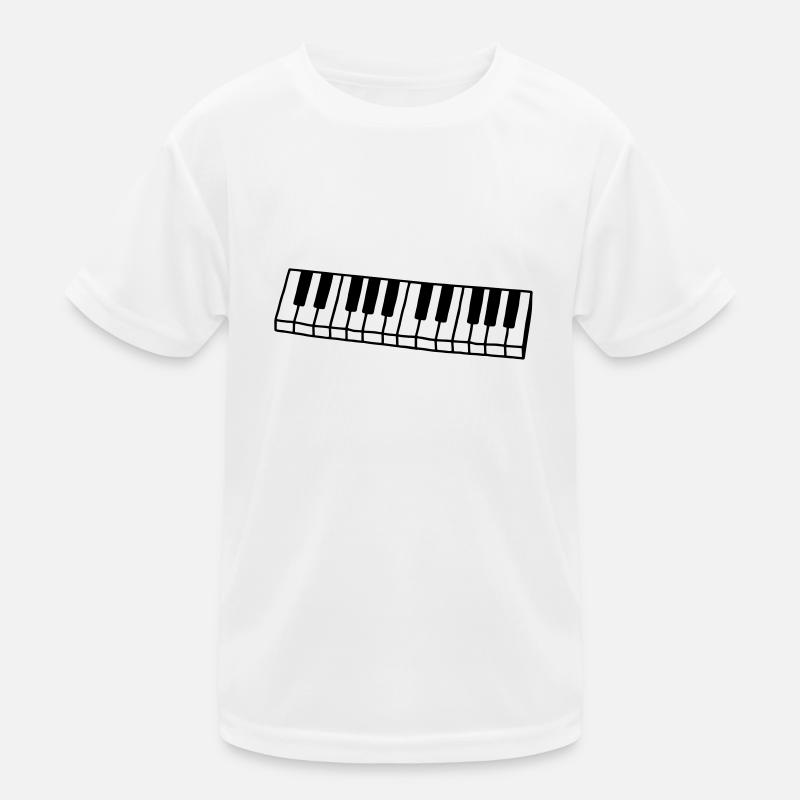 Piano - taille du clavier T-shirt sport Enfant