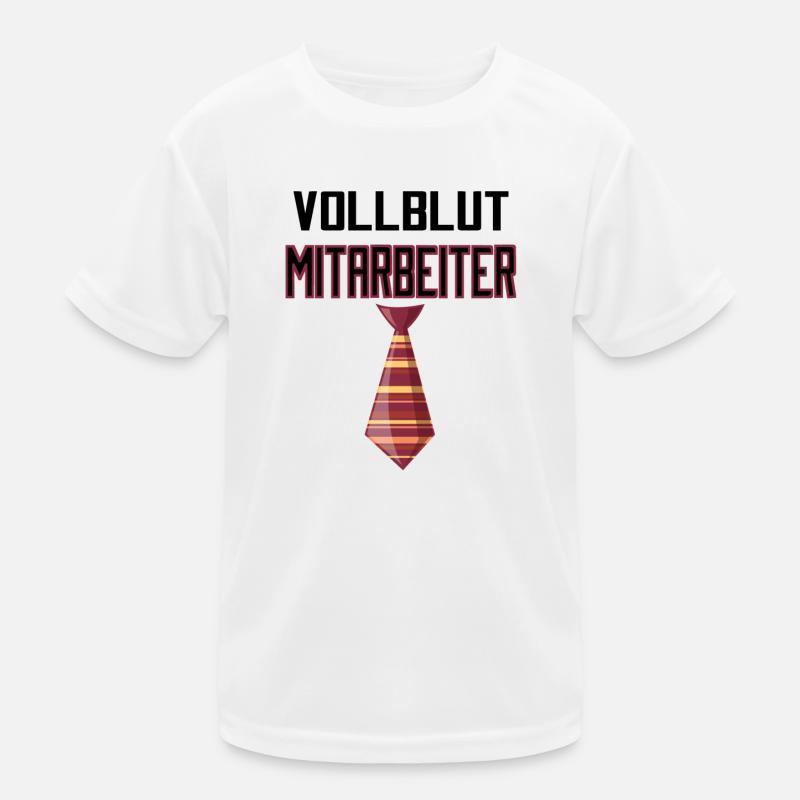 Vollblut Mitarbeiter Kinder Funktions-T-Shirt