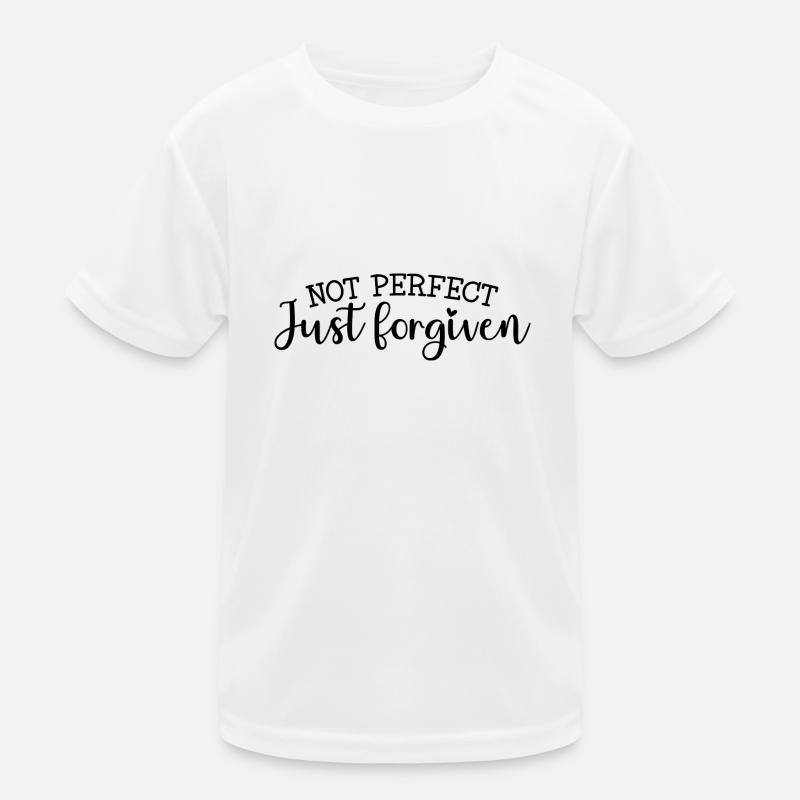 Pas parfait, pardonné T-shirt sport Enfant