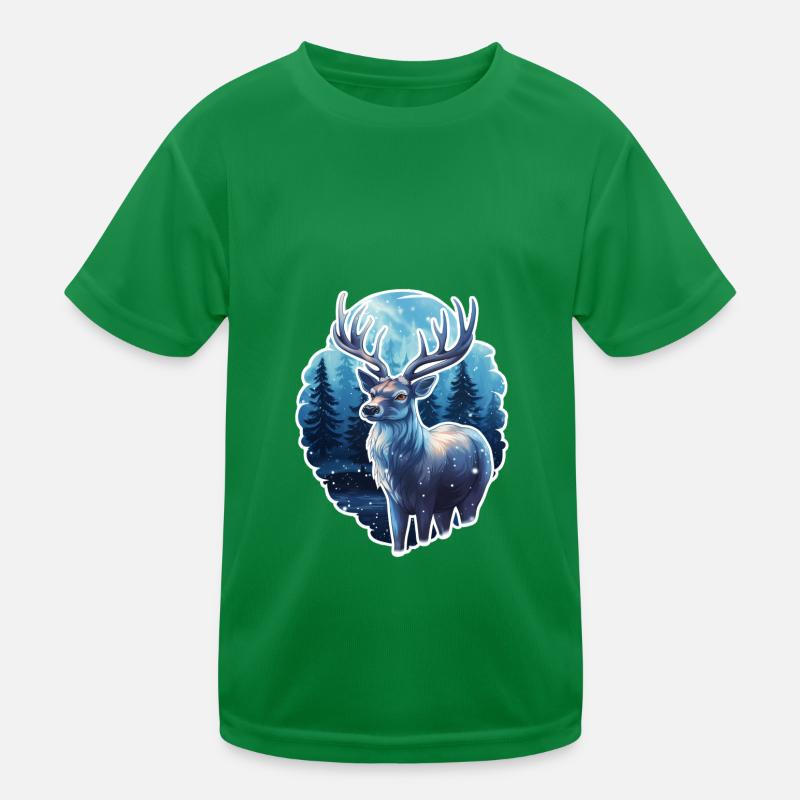 Chevreuil en hiver T-shirt sport Enfant