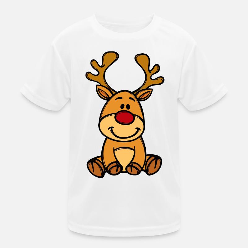 Rudolf Noël Rennier T-shirt sport Enfant