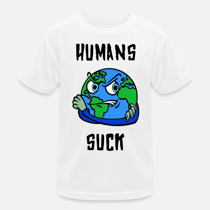 Mutter Erde Statement Erderwärmung Klimaschutz Kinder Funktions-T-Shirt