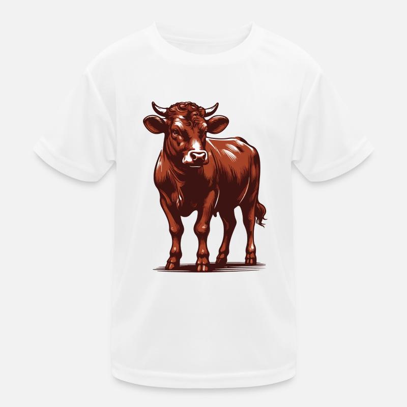 Cattle Kids Functional T-Shirt