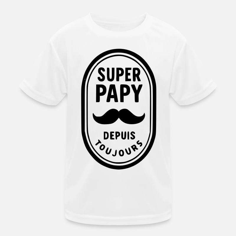 Super Opa seit immer Kinder Funktions-T-Shirt