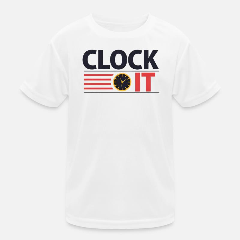 Clock It Kids Functional T-Shirt