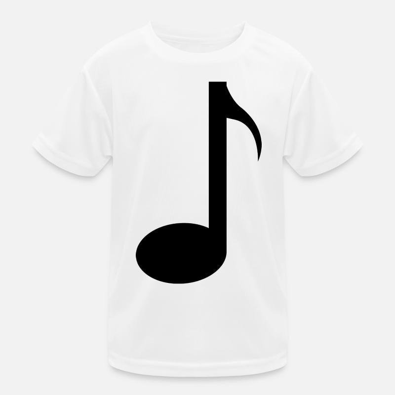 Note musicale T-shirt sport Enfant