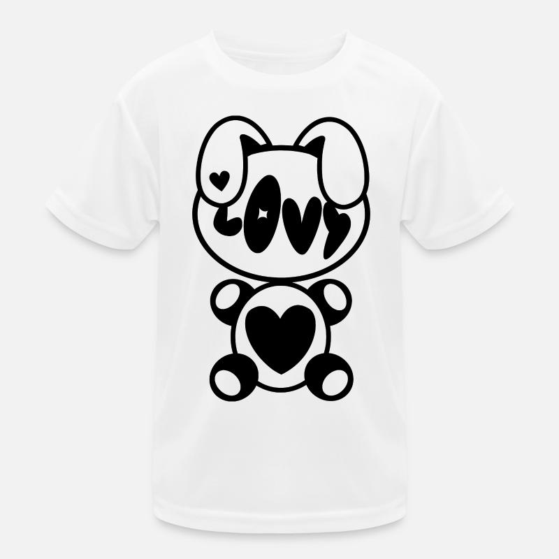Plush: Lovy Kinder Funktions-T-Shirt