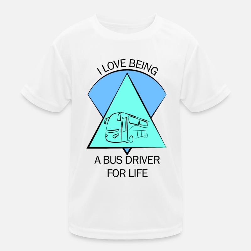 Bus Bus Driver School Bus Bus Bus Bus Driver Kids Functional T-Shirt