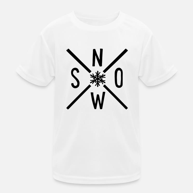 neige T-shirt sport Enfant