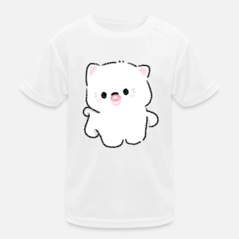 Bébé chat T-shirt sport Enfant