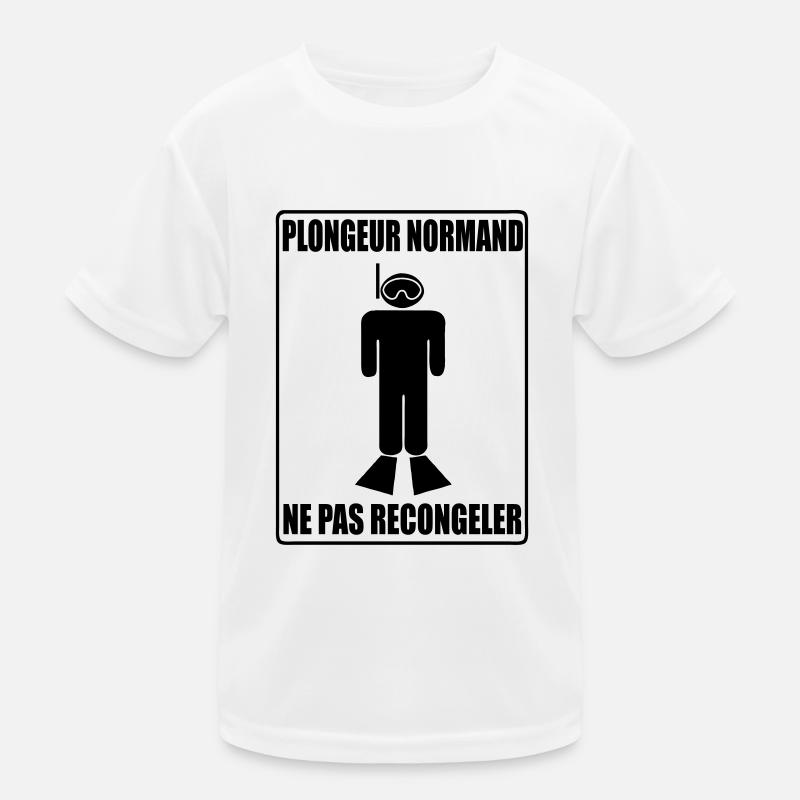 Diver Normand Kinder Funktions-T-Shirt