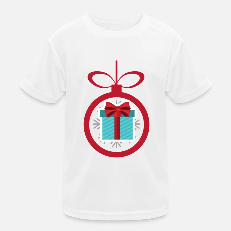 Weihnachtsgeschenk Kinder Funktions-T-Shirt