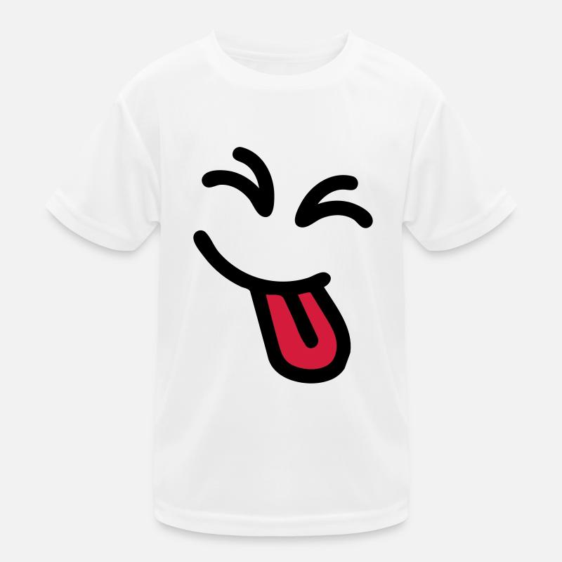 Cheeky Face Kinder Funktions-T-Shirt