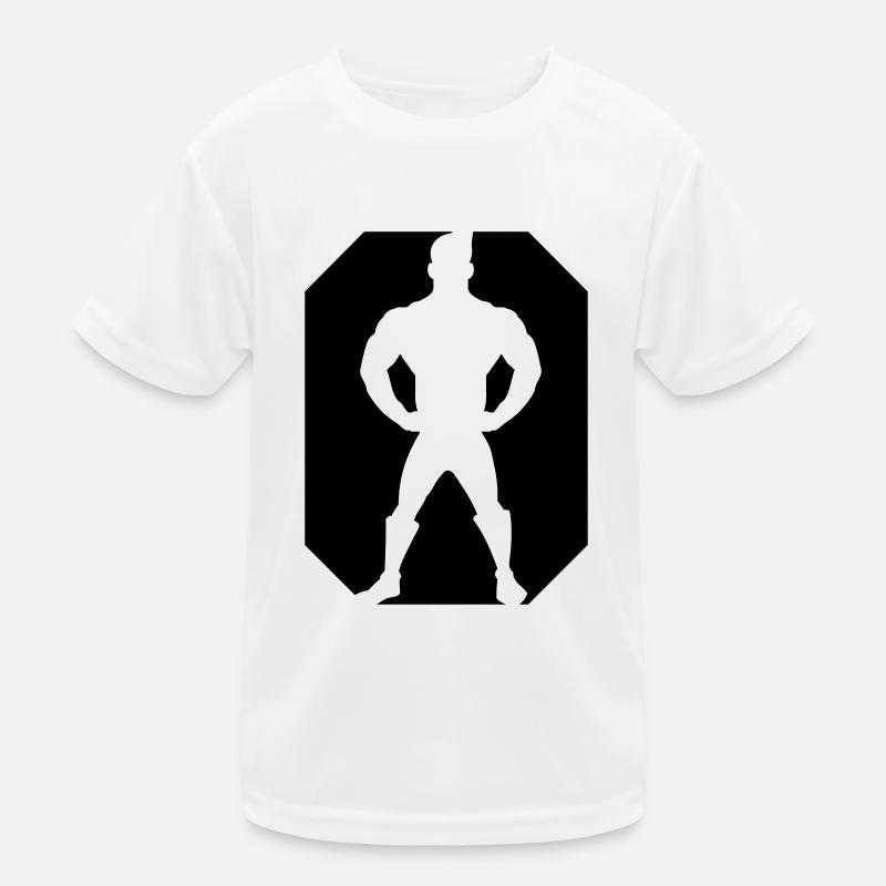 Super Hero Design Kinder Funktions-T-Shirt