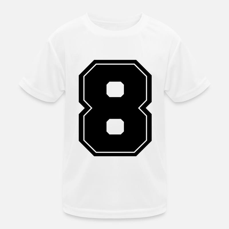 8 Kinder Funktions-T-Shirt