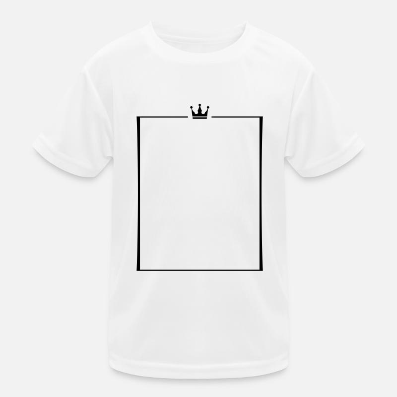 rahmen krone Kinder Funktions-T-Shirt