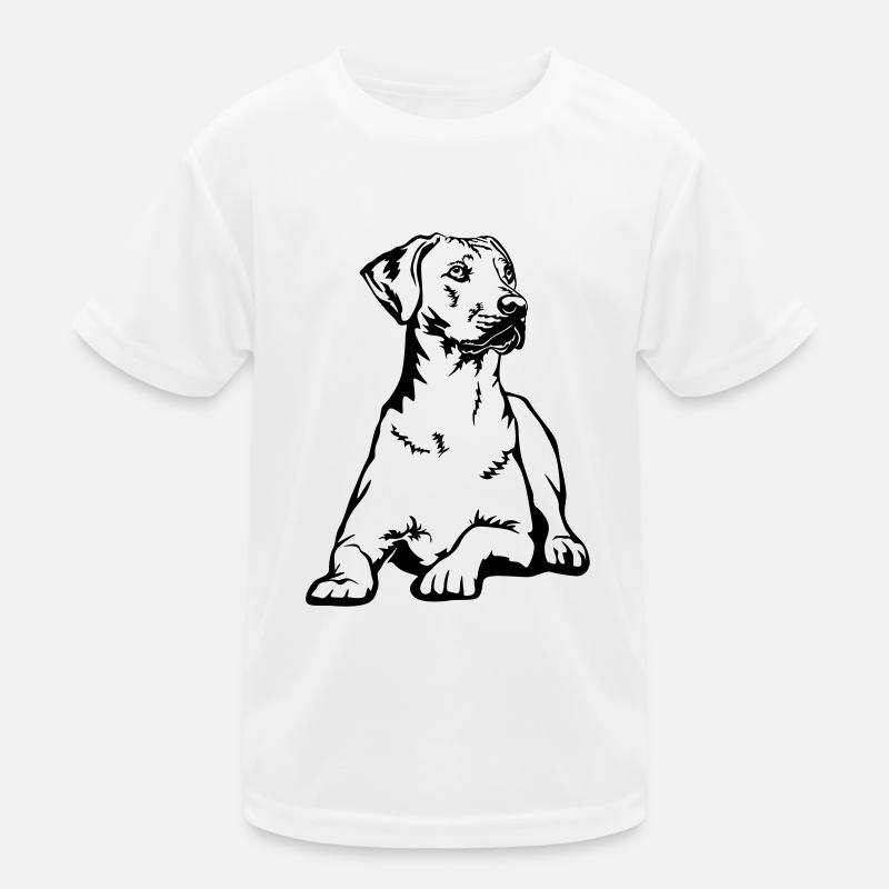 Rhodesian Ridgeback Kids Functional T-Shirt