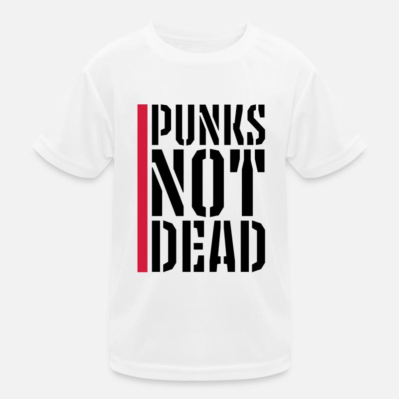 punks pas mort citation T-shirt sport Enfant
