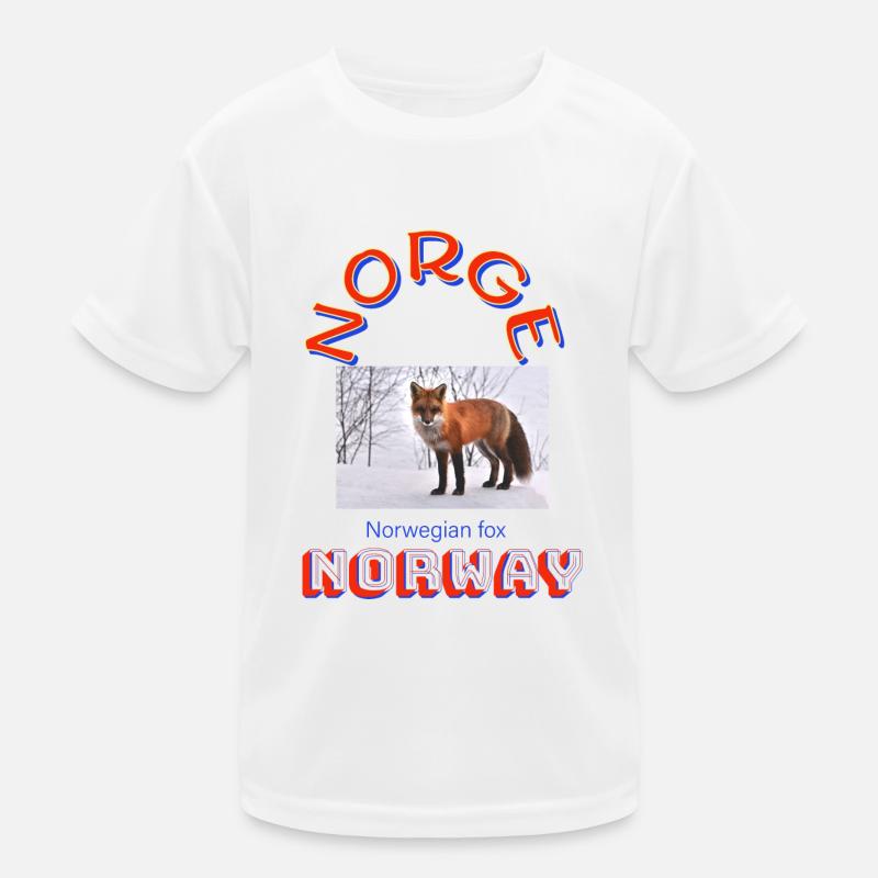 Norway design Kids Functional T-Shirt