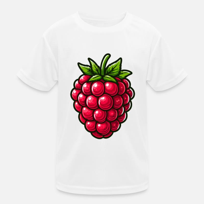 Raspberry, fruit Kids Functional T-Shirt