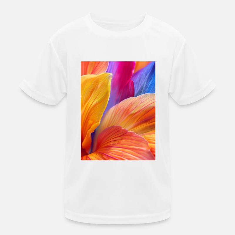 Abstrait Pétale 2 T-shirt sport Enfant