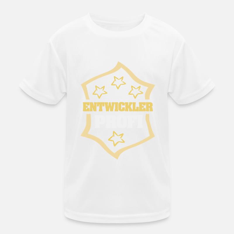 Occupation Developer Kids Functional T-Shirt