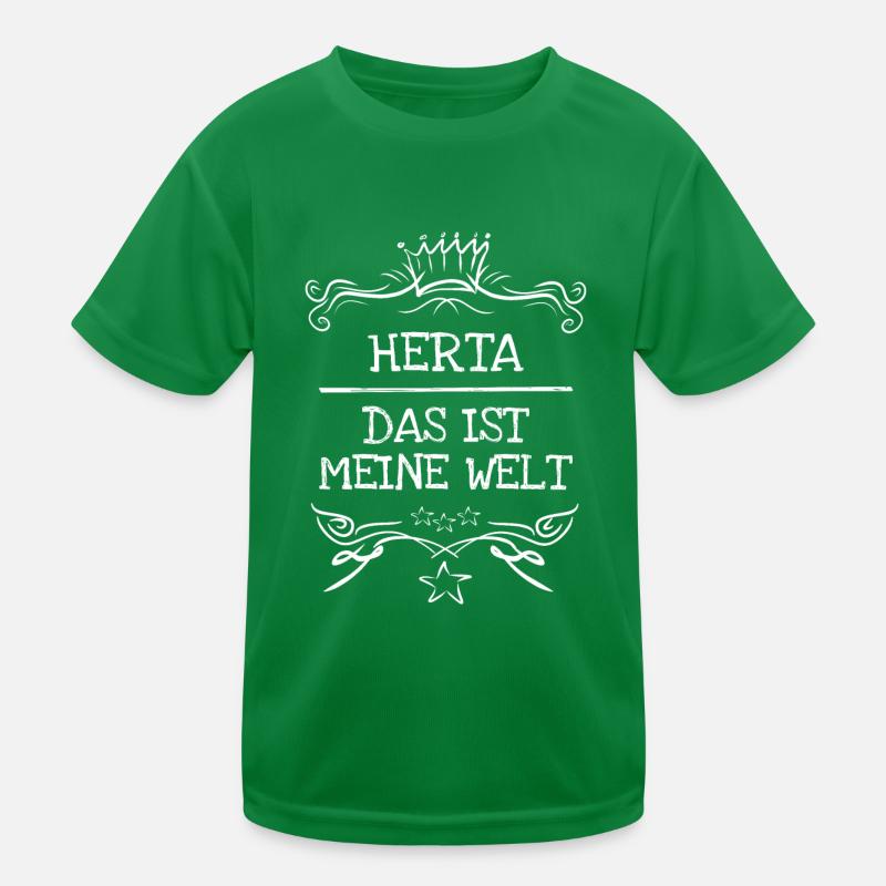 Mädchenname Herta Kinder Funktions-T-Shirt