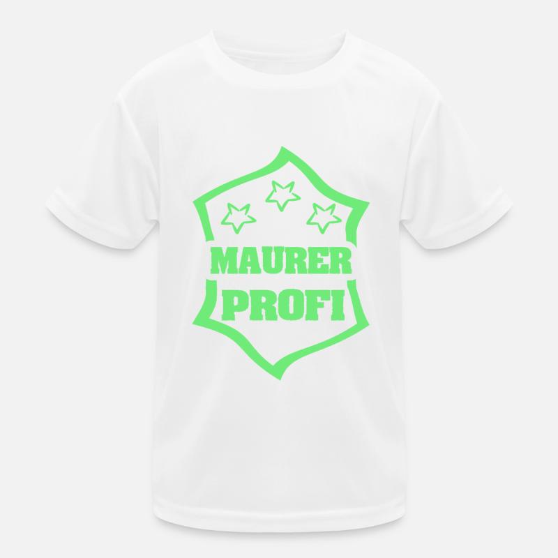 Profession : Maçon T-shirt sport Enfant