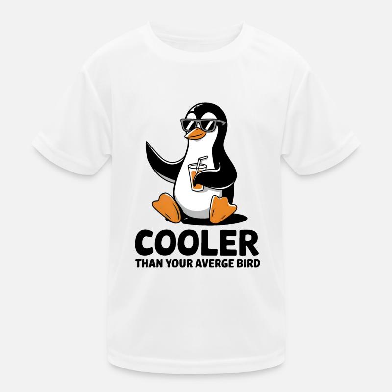 Cooler than your average bird Kids Functional T-Shirt