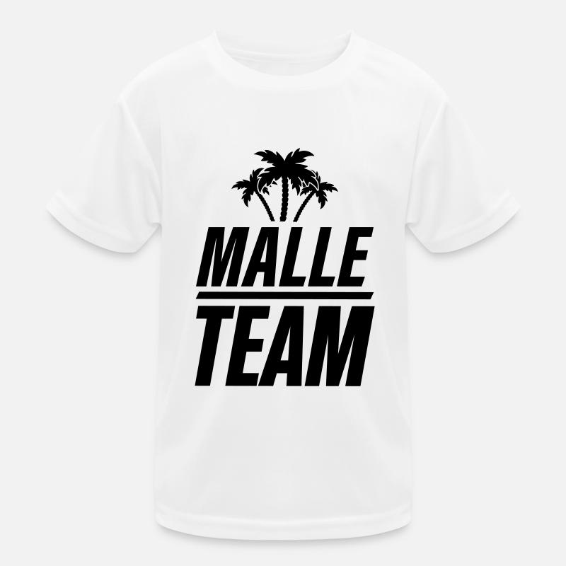 malle team Kinder Funktions-T-Shirt