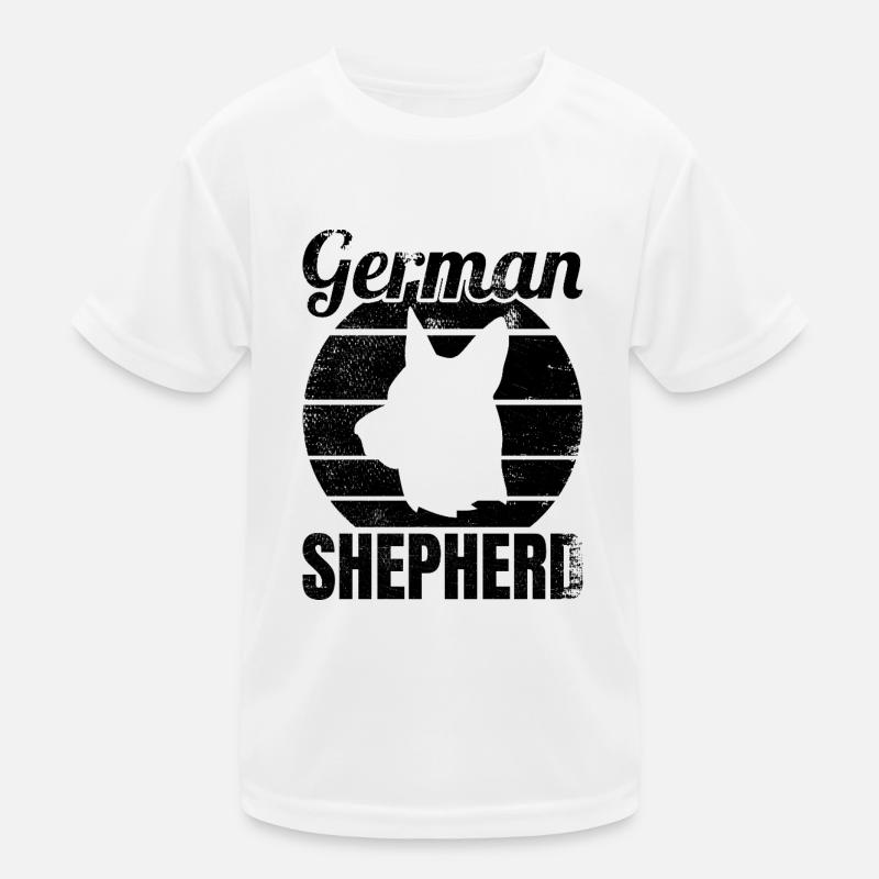 Deutscher Schäferhund Kinder Funktions-T-Shirt
