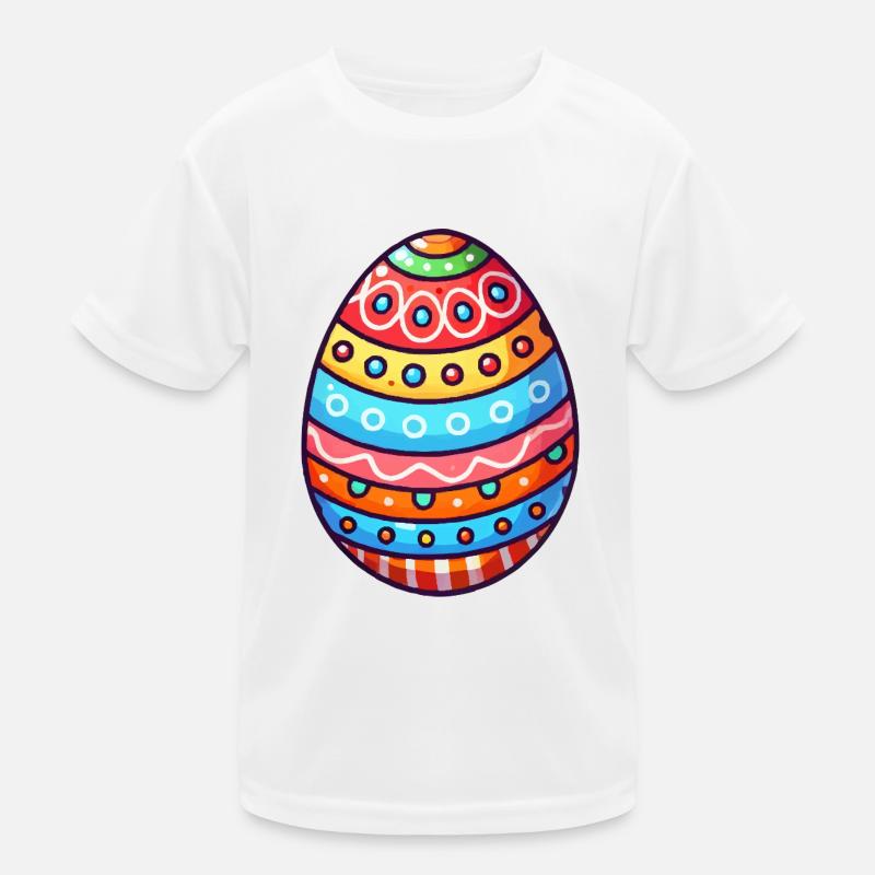 Œuf de Pâques T-shirt sport Enfant