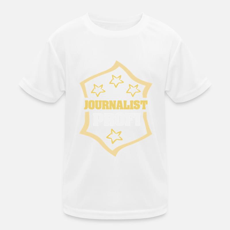 Journalist als Beruf Kinder Funktions-T-Shirt