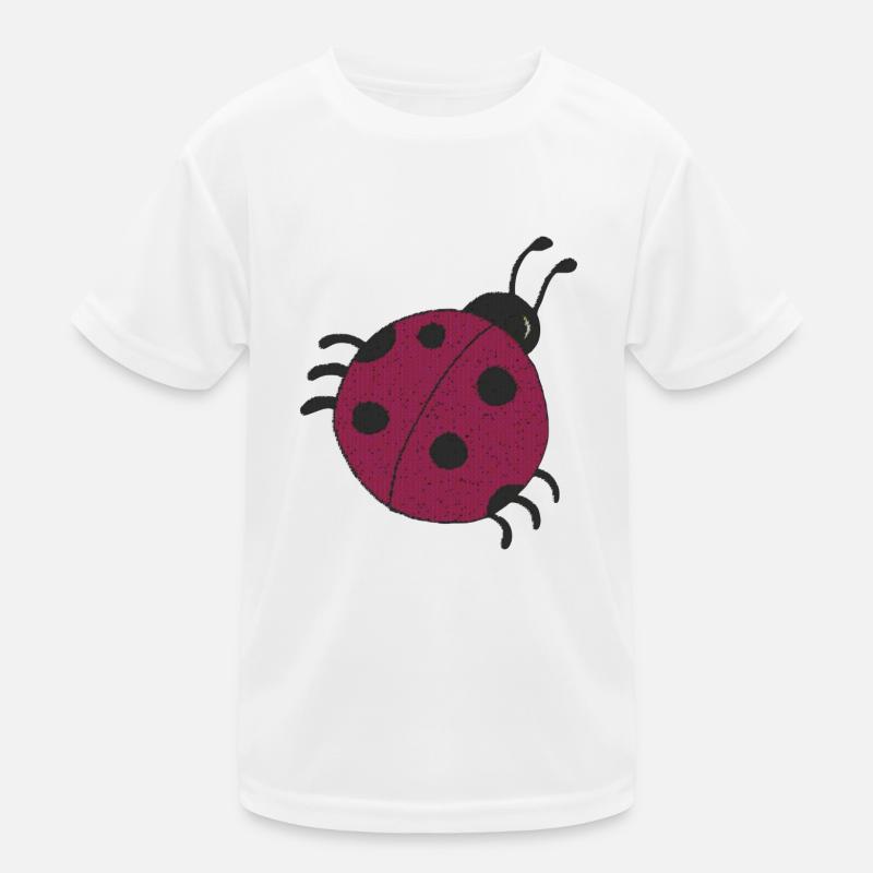 Ladybug blackberry Kids Functional T-Shirt