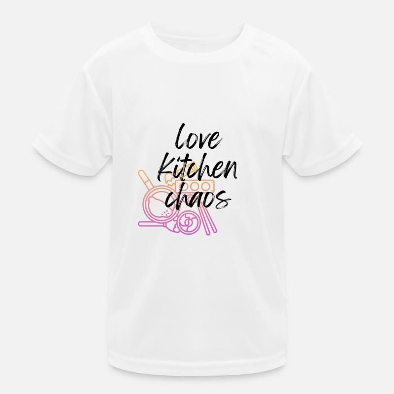 Kitchen chaos Kids Functional T-Shirt