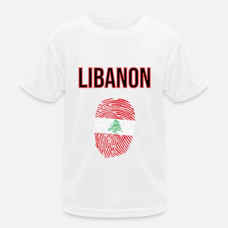 Liban Empreinte digitale T-shirt sport Enfant
