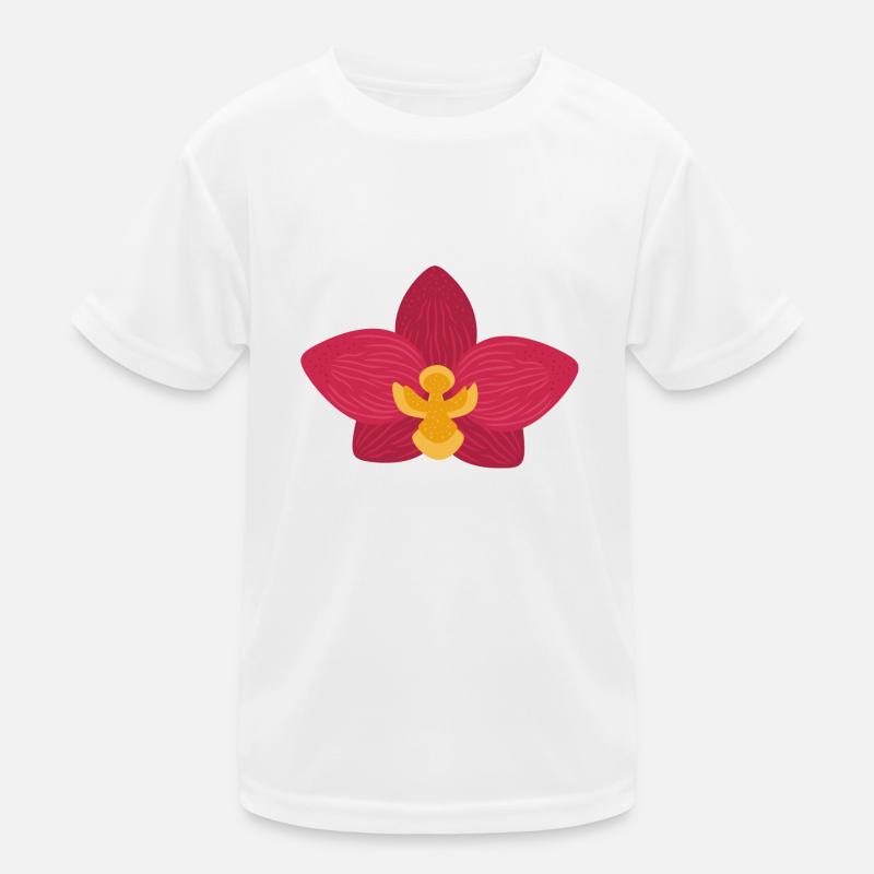 Fleur d’orchidée T-shirt sport Enfant