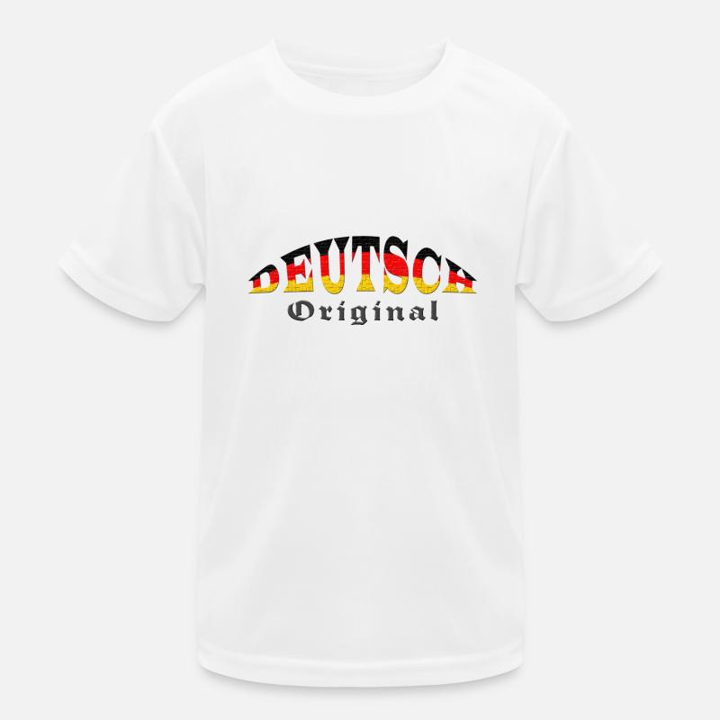 German - Original Kids Functional T-Shirt