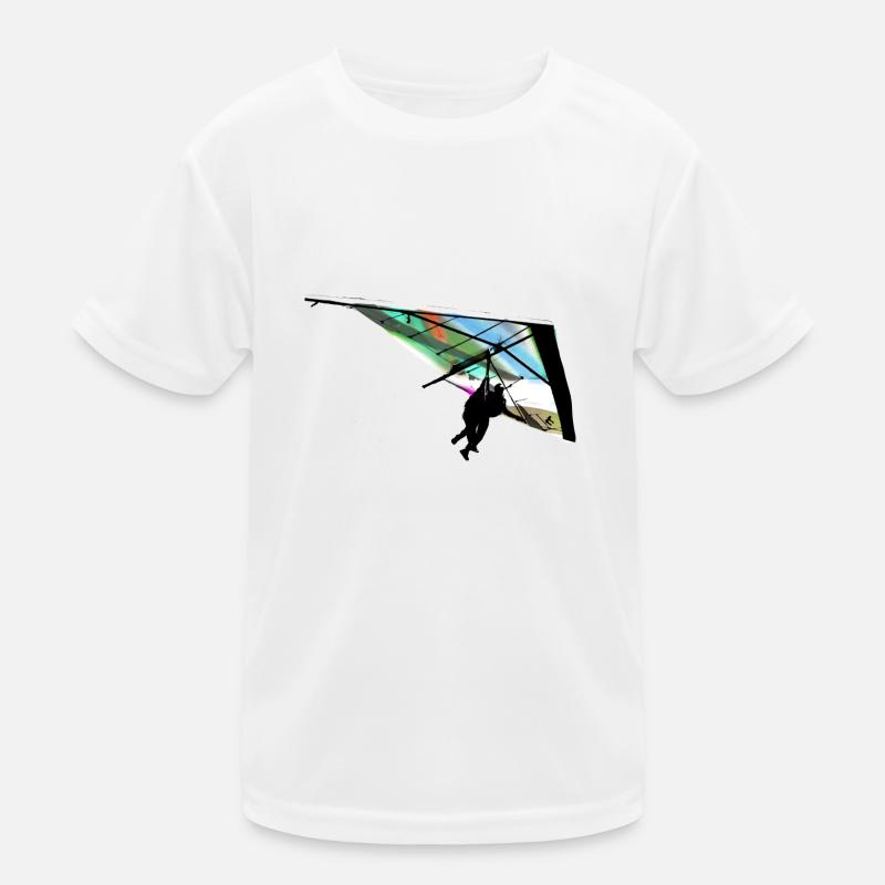 kite flying, sailing, flying, graffiti Kids Functional T-Shirt