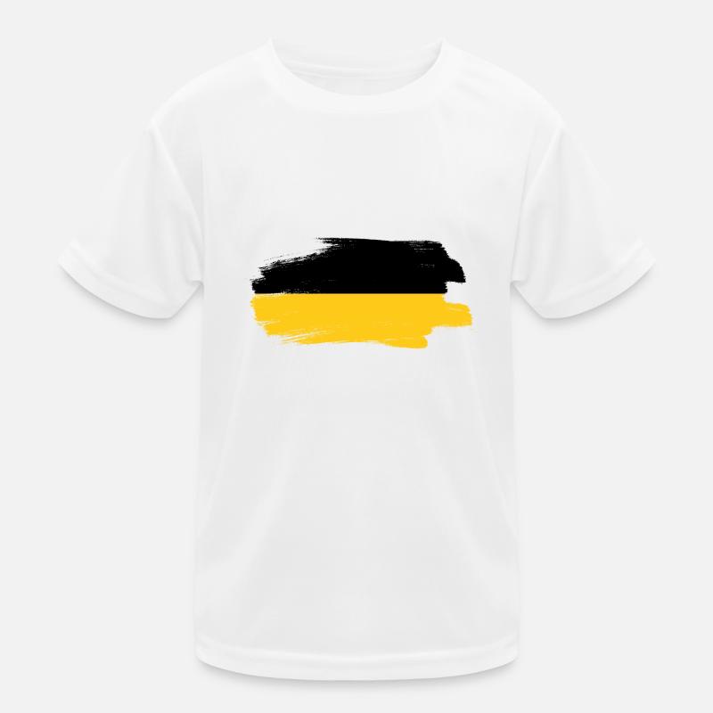 Drapeau du Bade-Wurtemberg Heimat Stuttgart T-shirt sport Enfant